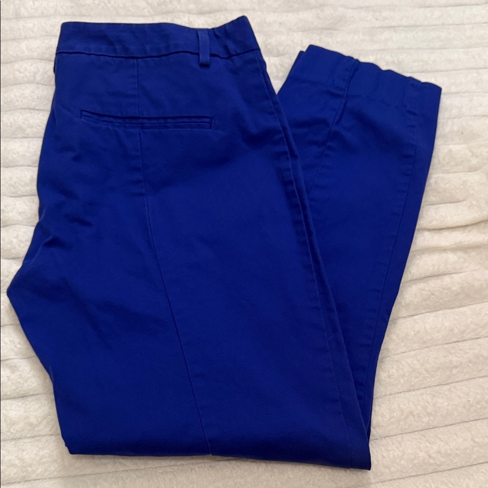 Gap Slim Cropped Blue Ankle Pants Size 6